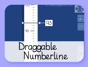 Draggable Numberline