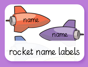 Rocket Name Labels